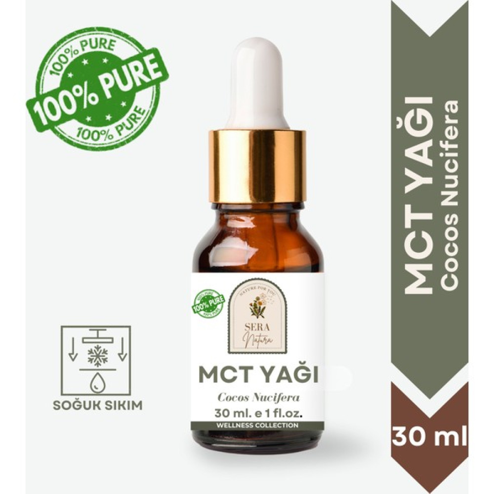 Sera Natura Mct Yağı 30 Ml. %100 Saf Nemlendiriciler Fiyatı