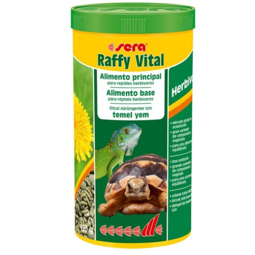 Sera Raffy Vital 1000 Ml Skt:03/2024 Surungen Yemi (190 Gr) Kaplumbaga Yemi Evcil Hayvan Ürünleri Fiyatı