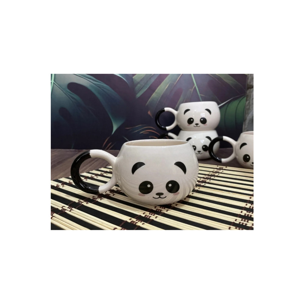 SeraCEY Gülen Panda El Yapımı Seramik Kupa Kupa Fiyatı