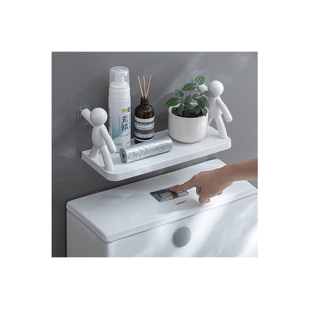 Seram Collection Kendinden Yapışkanlı Craft Banyo Rafı Tarz Baharatlık Rafı Organizer Düzenleyici 1 Adet Raf Çöp Adam Mutfak Dolabı / Mobilyası Fiyatı