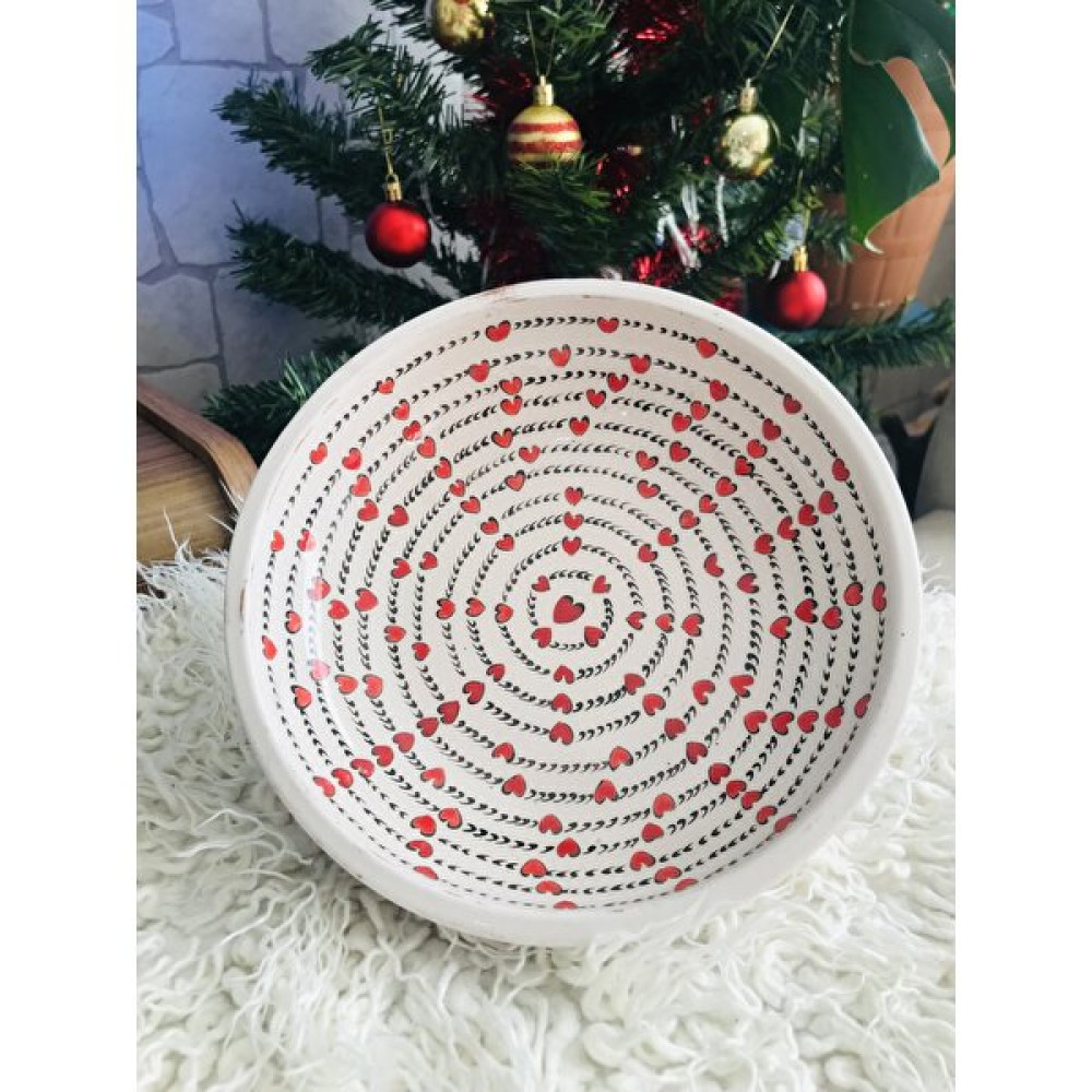 Seramik Kalpli 20 cm El Yapımı Kase - 1 Adet Kase Fiyatı
