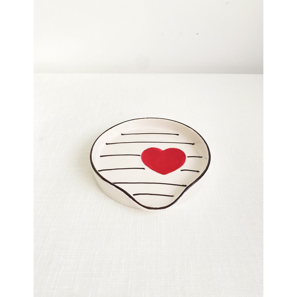 Seramik Kepçe Kaşıklık Altlığı Kepçe ve Kaşık Nihalesi - 12 x 12 cm Çatal / Kaşık / Bıçak Takımları Fiyatı