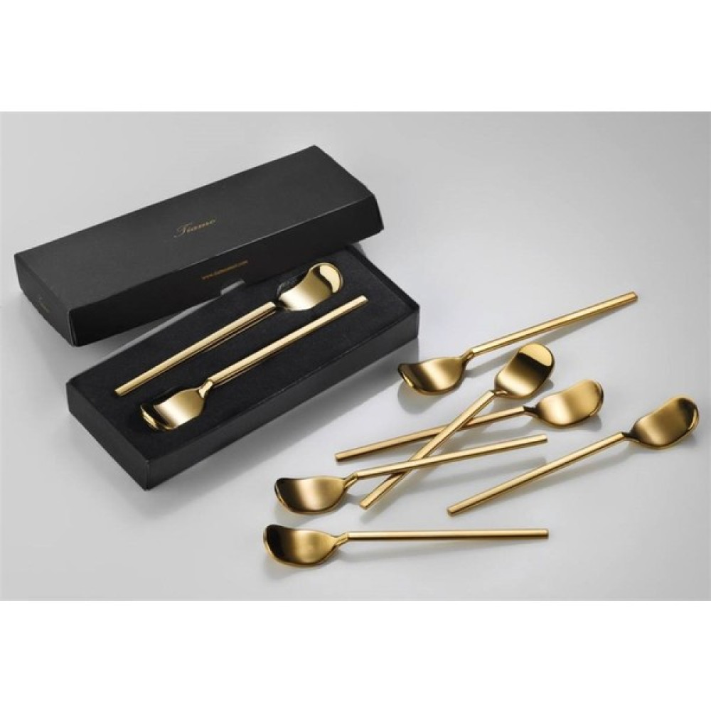 Seramikci Tea Spoon Amor Gold 6'lı Çay Kaşığı Çatal / Kaşık / Bıçak Takımları Fiyatı