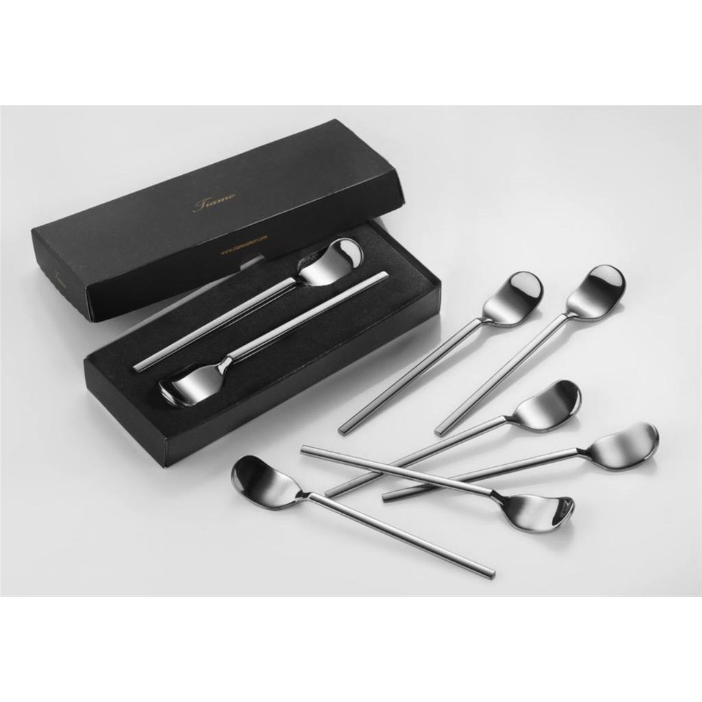 Seramikci Tea Spoon Magnum Sade 6'lı Çay Kaşığı - Gümüş Diğer Fiyatı