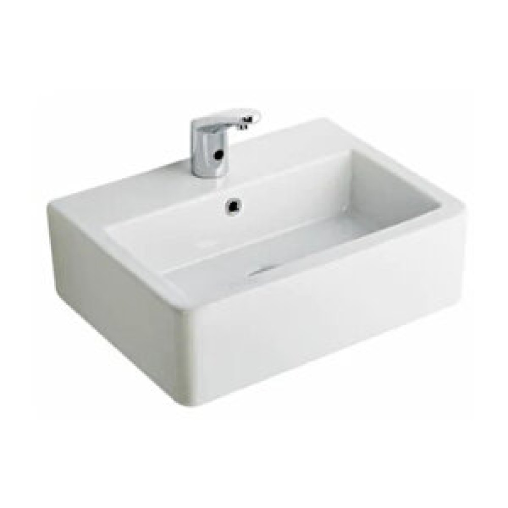 Seramiksan Aqua Tezgah Üstü Dikdörtgen Lavabo 56cm Lavabo Fiyatı