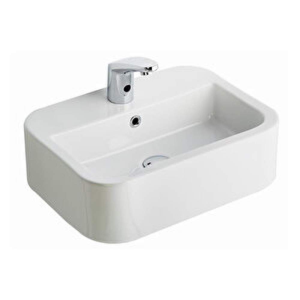 Seramiksan Aqua Tezgah Üstü Oval Dikdörtgen Lavabo 56cm Lavabo Fiyatı