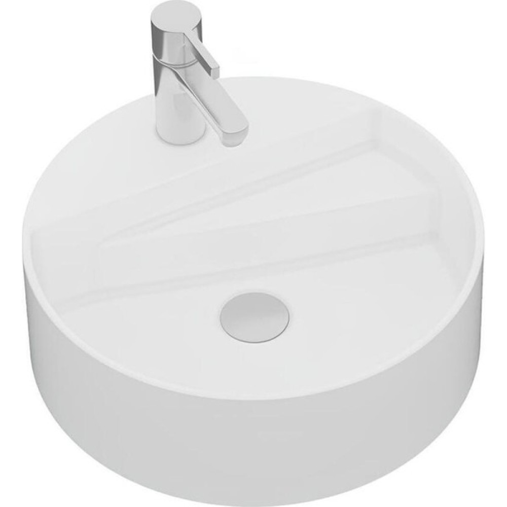 Seramiksan Livello Tezgah Üstü Yuvarlak Batarya Delikli Lavabo 42 cm - Beyaz Oto Boyaları Fiyatı