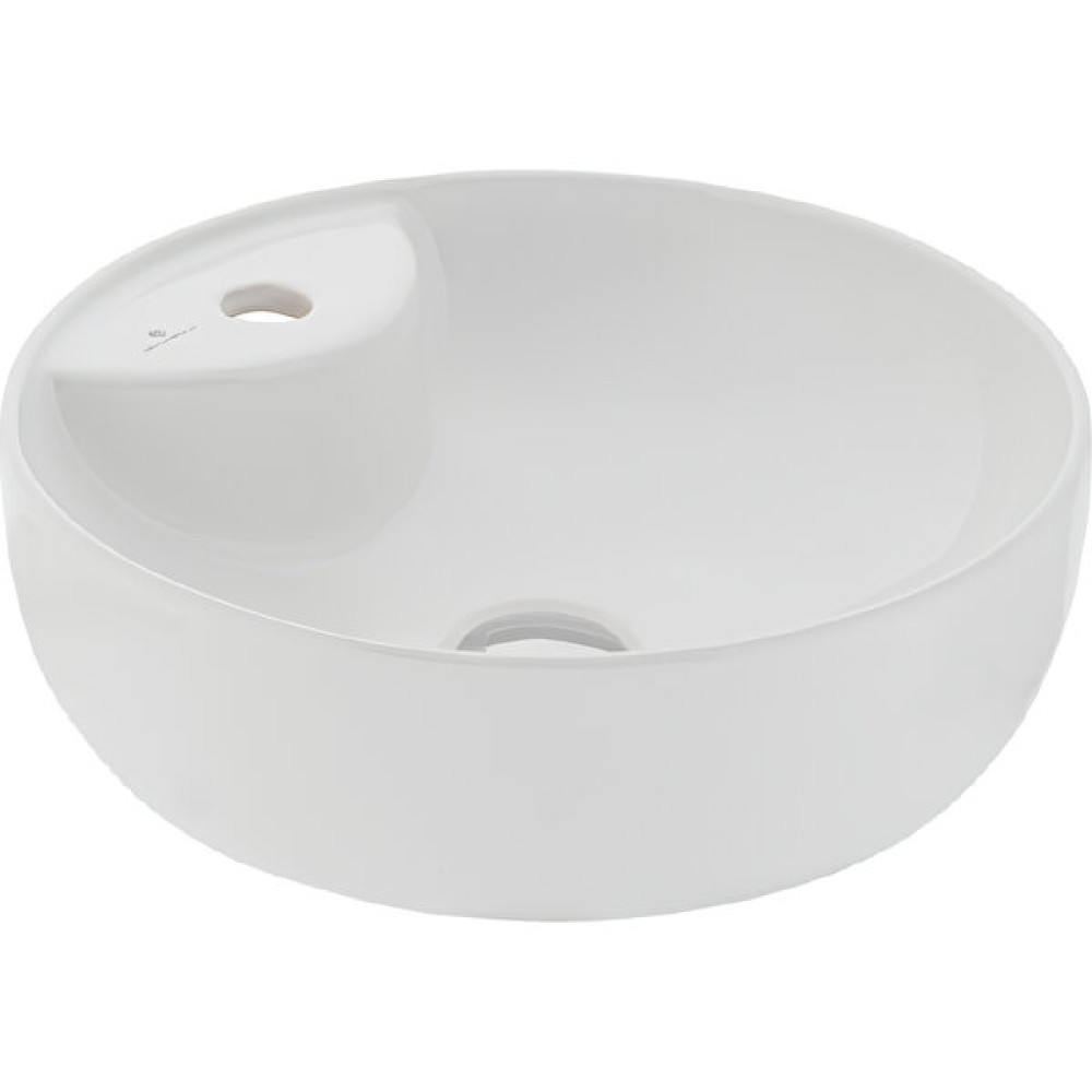 Seramiksan Sole 42 cm Tezgah Üstü Lavabo Batarya Delikli - Beyaz Lavabo Fiyatı