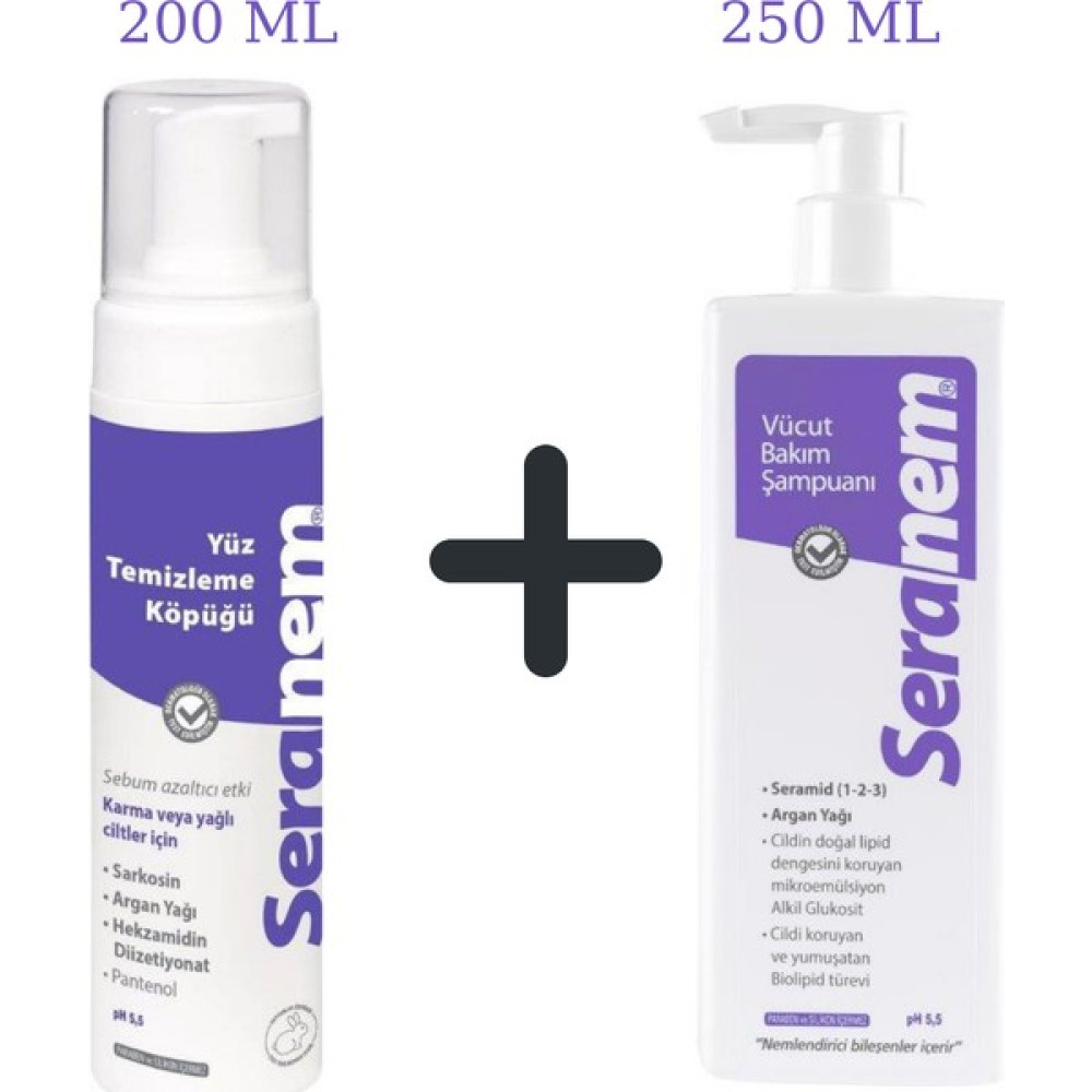 Seranem Yüz Temizleme Köpüğü 200ml + Vücut Bakım Şampuanı 250 ml Oto Boyaları Fiyatı