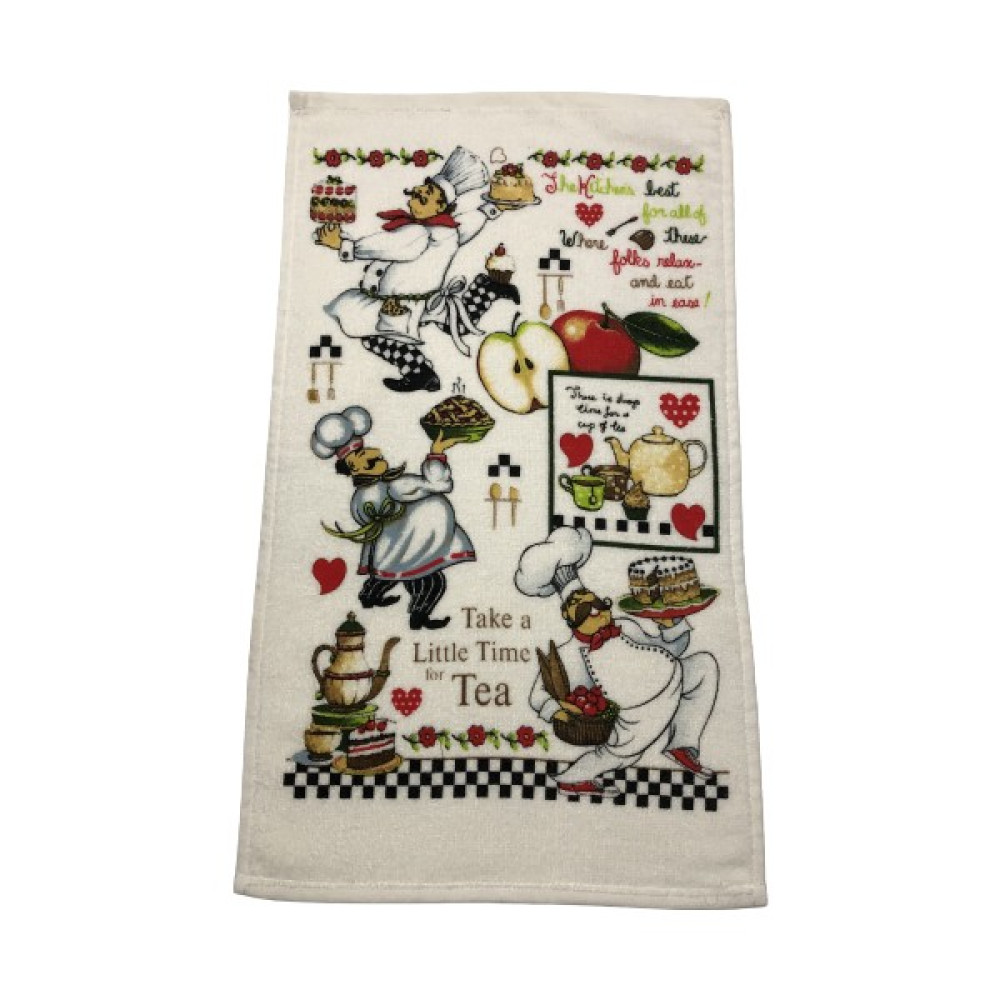 Serap 3'lü Mutfak Havlusu, 30 x 50 cm. Mutfak Havlusu Aşçı - Krem - 30 x 50 cm El / Yüz Havlusu Fiyatı