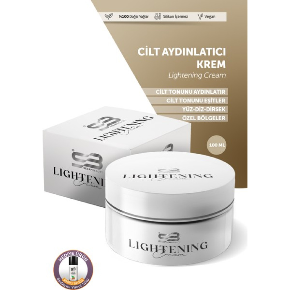 Serap Beauty Cilt Beyazlatıcı Krem 100 ml Leke Kremi Fiyatı