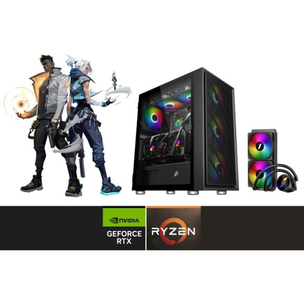 Seraphic Gaming Ryzen 7 7700X B650 32 GB Ddr5 1 Tb Nvme SSD Sıvı Soğutma 12 GB RTX4070 Super Masaüstü Oyuncu Bilgisayarı Masaüstü Bilgisayar Fiyatı