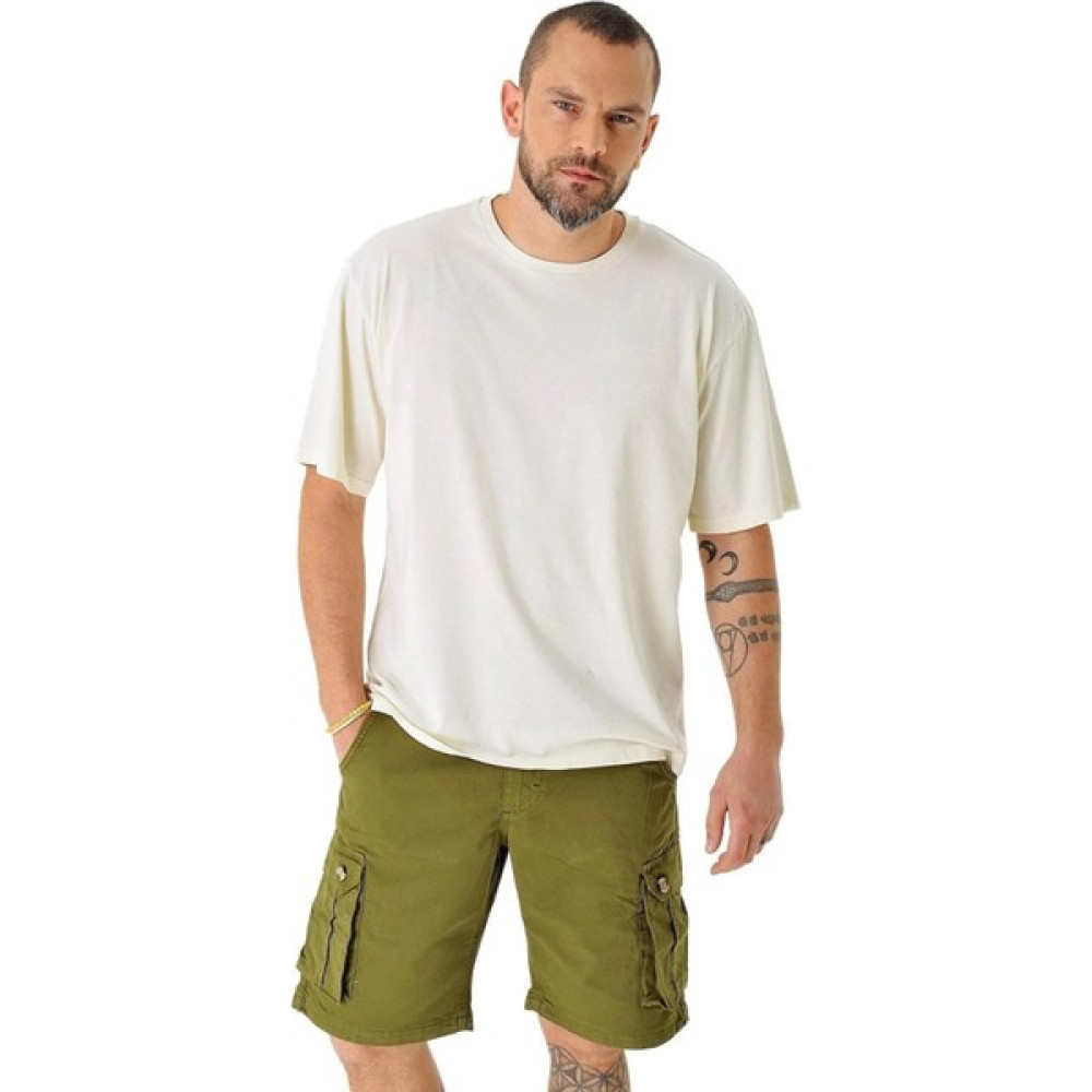 Serazat Terleme Yapmayan %100 Pamuk Bisiklet Yaka Düşük Omuz Oversize Geniş Kalıp Tişört Erkek T-shirt Fiyatı