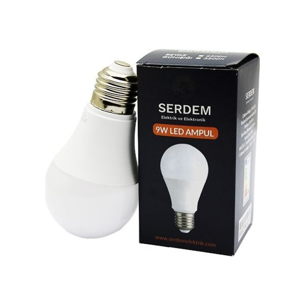 Serdem Elites 9W E27 Günışığı LED Ampul (4172) Led Aydınlatmalar Fiyatı
