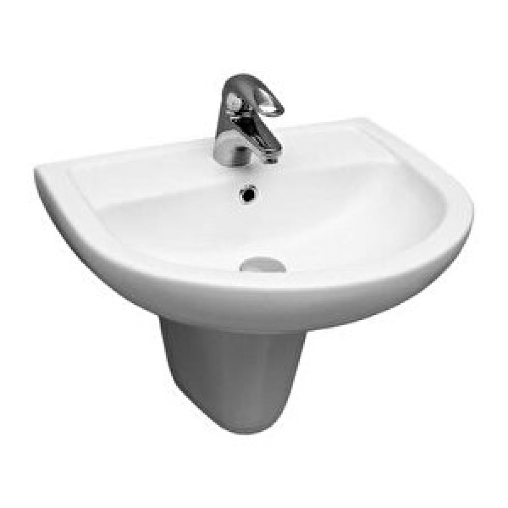 Serel Etna 46x56 Cm Yarım Ayaklı Lavabo En01+2822 Lavabo Fiyatı