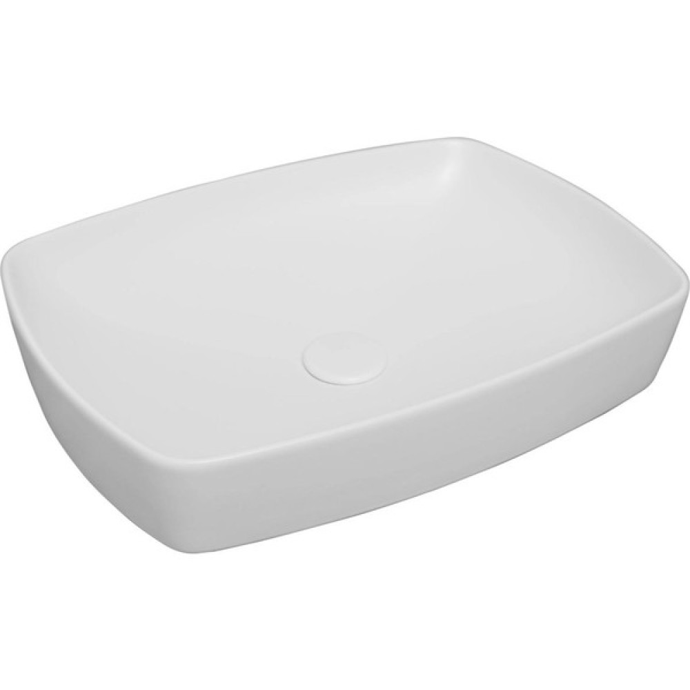 Serel Minimal 44X60 cm Tezgah Üstü Çanak Lavabo-Mat Beyaz 1633DXL010H - Mat Beyaz Lavabo Fiyatı