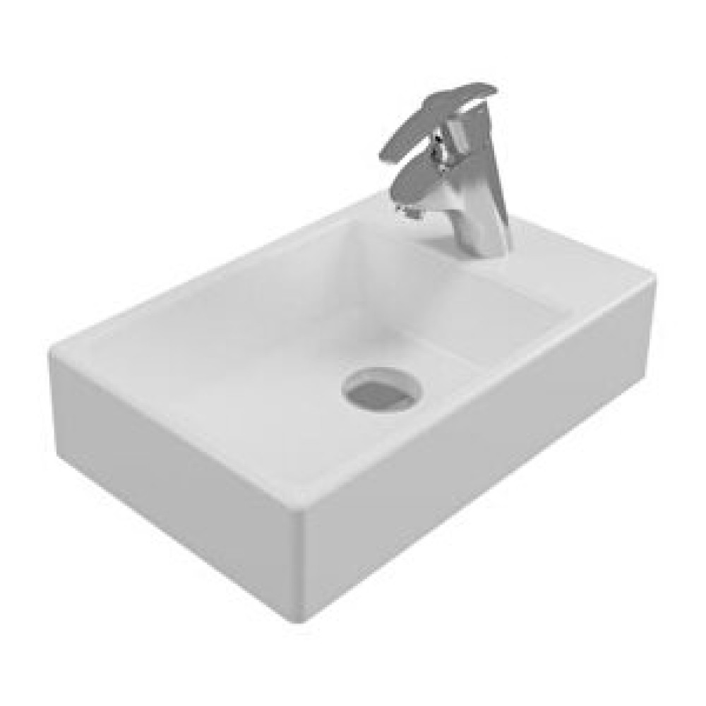 Serel Minimal Batarya Delikli Tezgah Üstü Lavabo 2049txs110h Lavabo Fiyatı