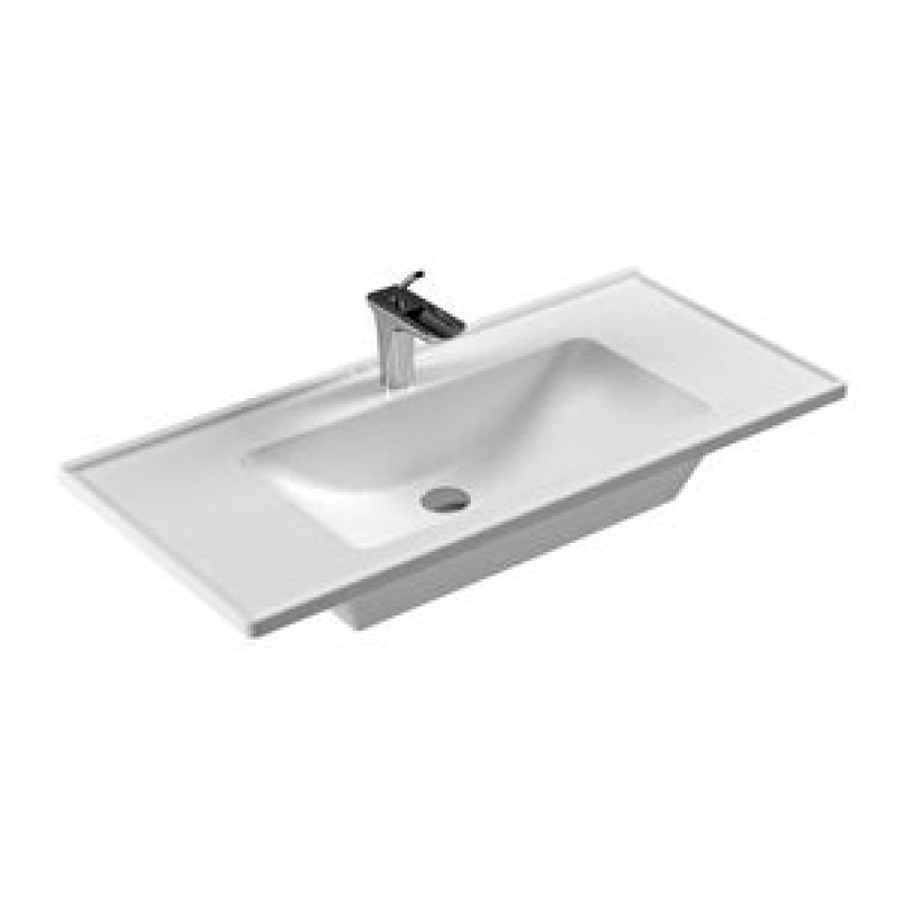 Serel Star 46x100 Cm Tezgah Etajerli Lavabo 3037txs110h Lavabo Fiyatı