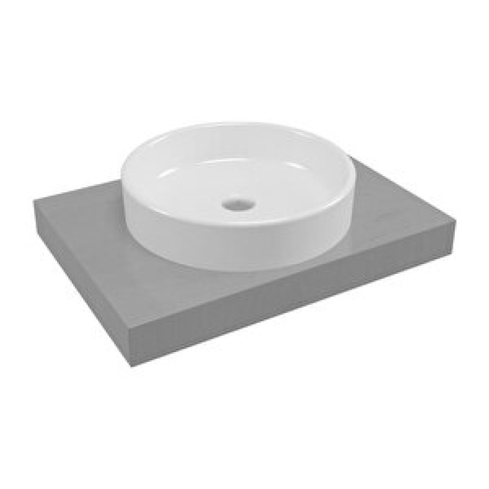 Serel Tezgah Üstü Çanak Lavabo Batarya Deliksiz İnce Kenarlı 46x46 Cm 2057dxs110h Lavabo Fiyatı