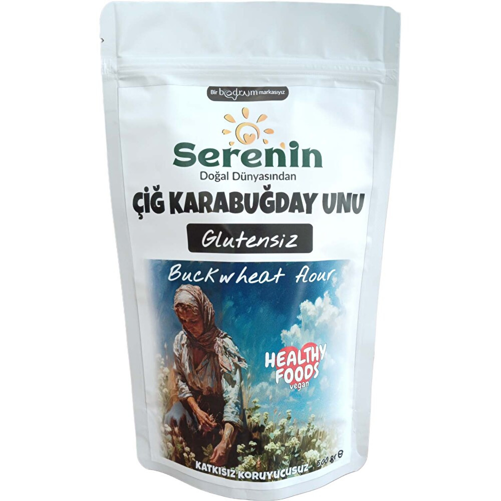 Seren'in Doğal Dünyası  Çiğ Karabuğday Unu 500 g Diğer Fiyatı