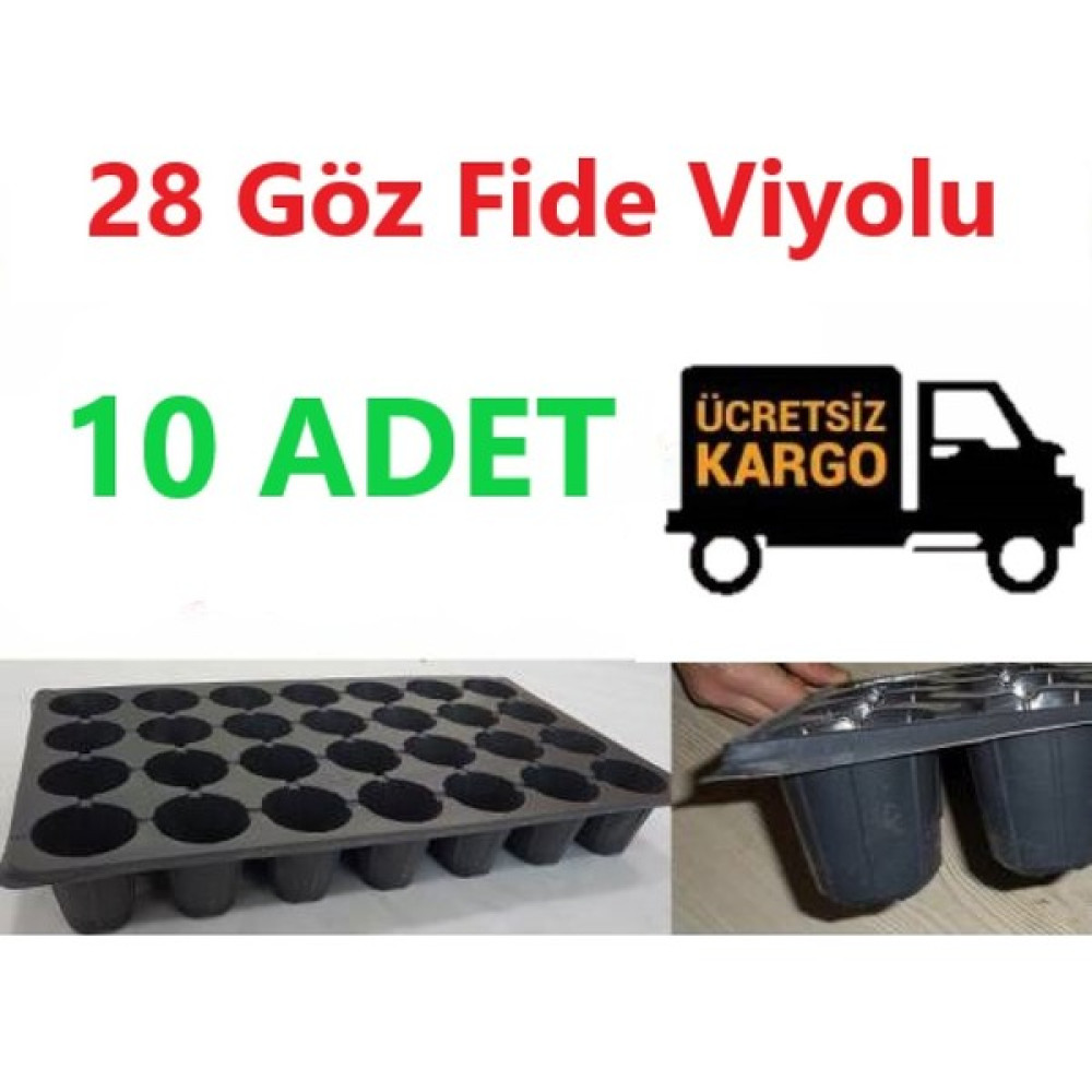 SERFİRAZ 28 Gözlü Fide Ekim Viyolü 10 Adet Oto Boyaları Fiyatı