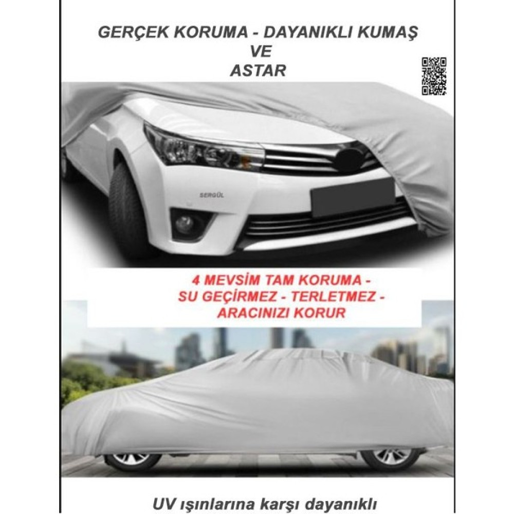 Sergül Tofaş Şahin Uyumlu Araç,araba,oto Brandası Sd2 - Gri Oto Branda Fiyatı