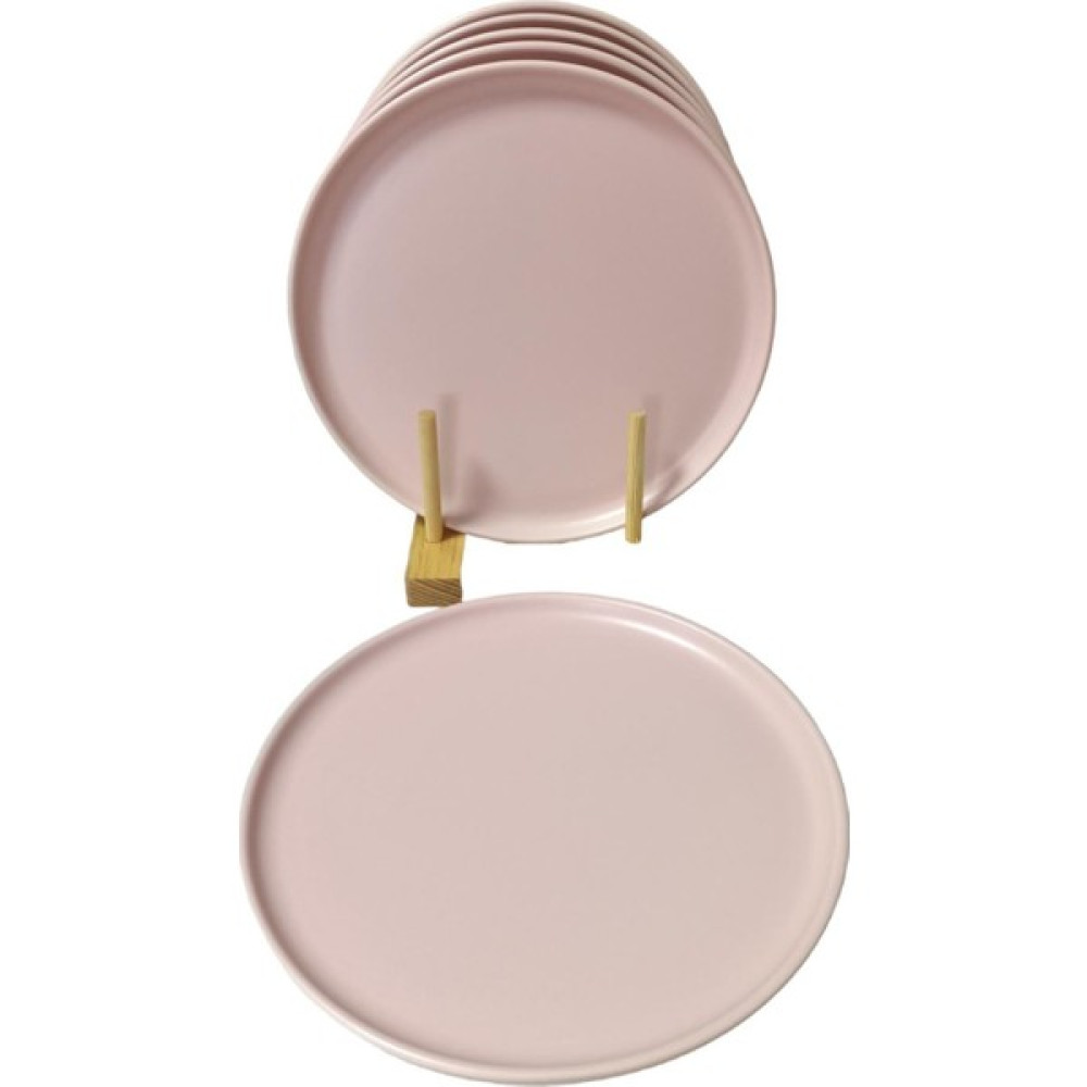 Serince 22cm Pasta Tabağı Pembe 6 Lı Mutfak Gereçleri Fiyatı