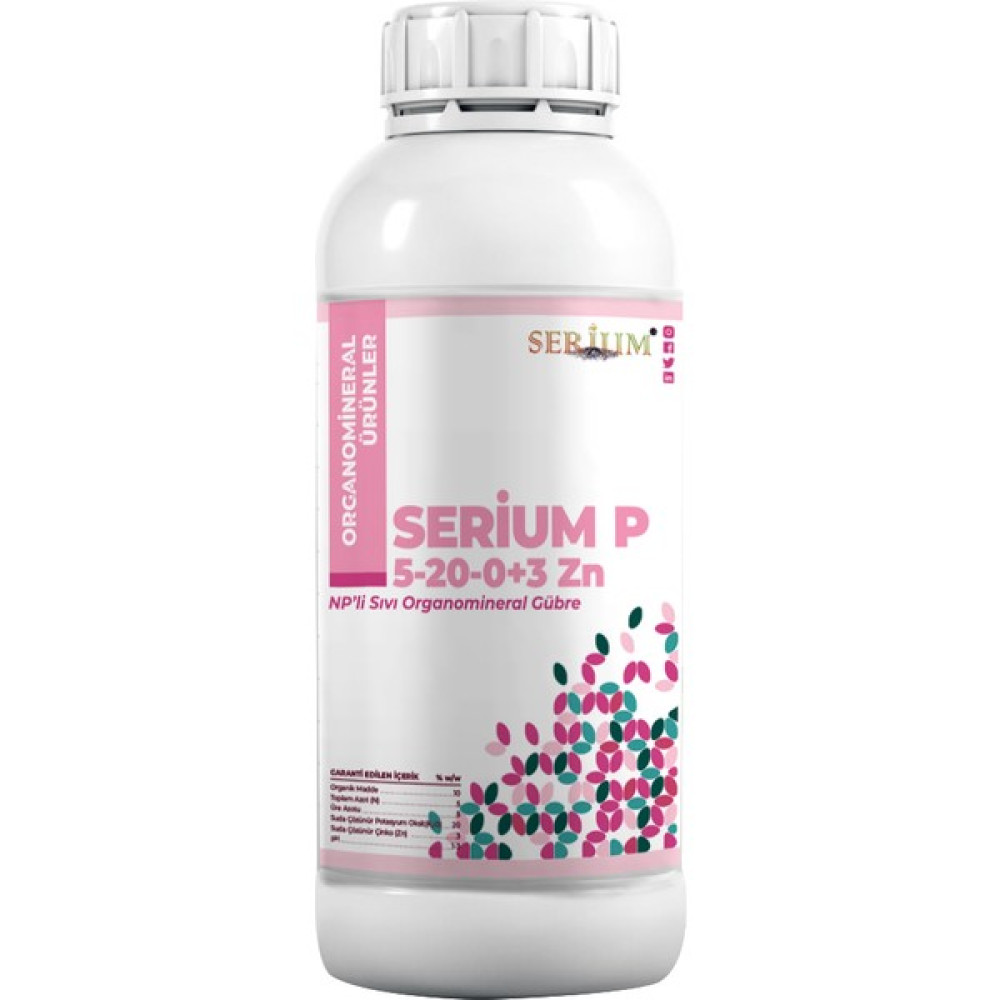 Serium P 3-20-0 Organomineral Sıvı Gübre Oto Boyaları Fiyatı