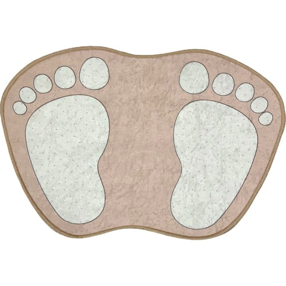 Sermat Ayak Izi Desen Banyo Paspası 40 x 60 cm - Pudra Klozet Takımı Fiyatı