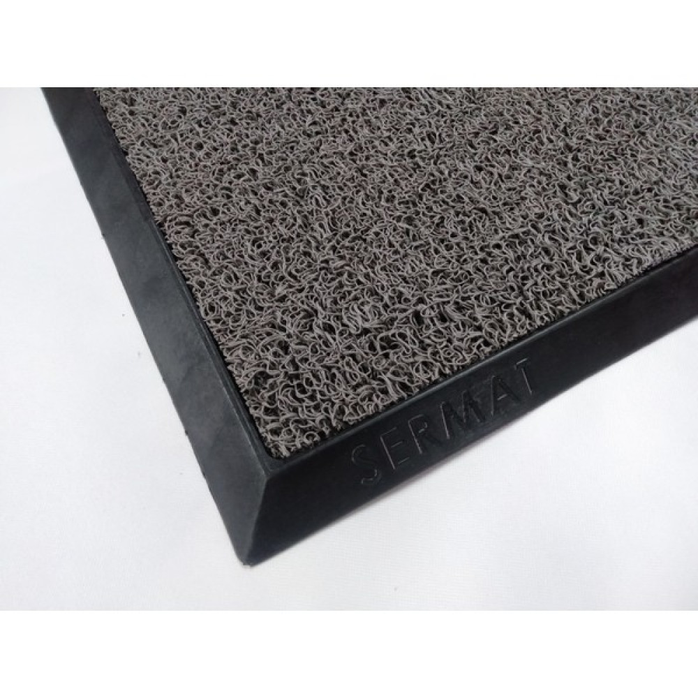Sermat Kauçuk Dezenfektan Havuzlu Hijyen Paspas 60 cm x 80 cm - Gri - 60 x 80 cm Paspas Fiyatı