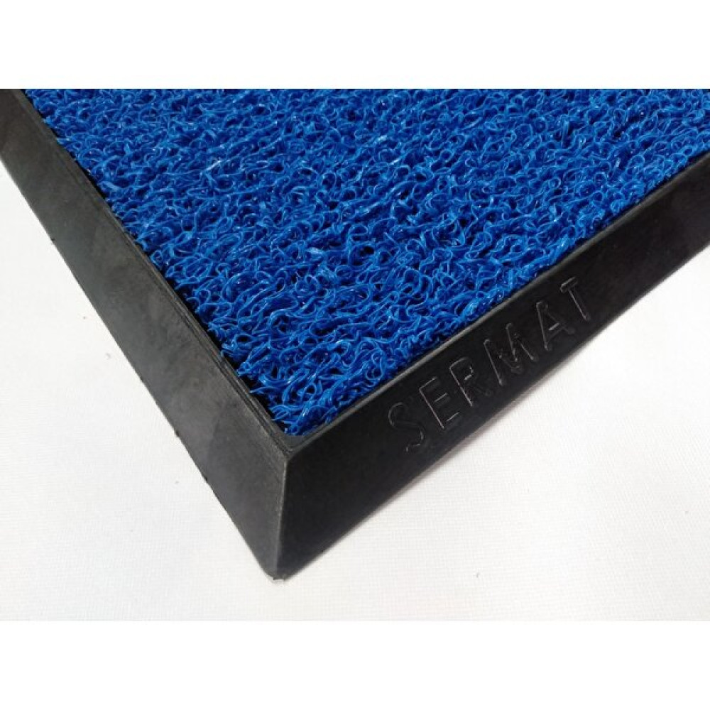 Sermat Kauçuk Dezenfektan Havuzlu Hijyen Paspas 60 cm x 80 cm - Mavi - 60 x 80 cm Paspas Fiyatı