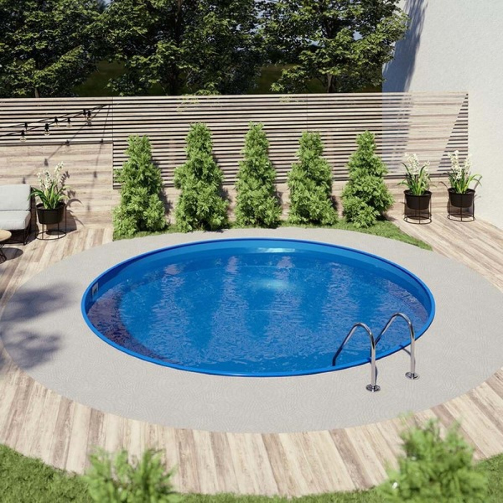 Sermed Havuz Yüzme Havuzu Bora Silver Set Gömme Tip 2.5 Metre H:120 cm Şişme Su Ürünleri Fiyatı