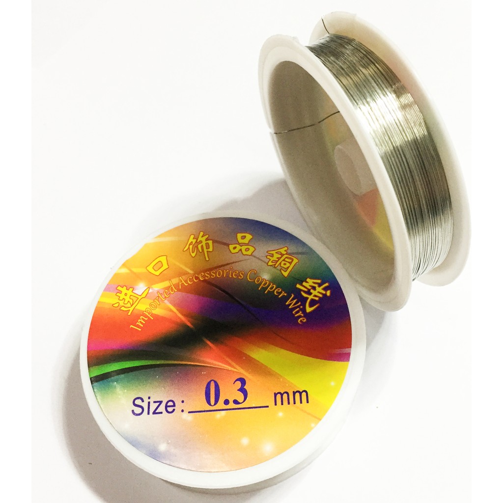 Sermet Süs Dünyası Takı Teli Gümüş 0.3 mm Hobi Malzemeleri - Gri - Gümüş Diğer Fiyatı