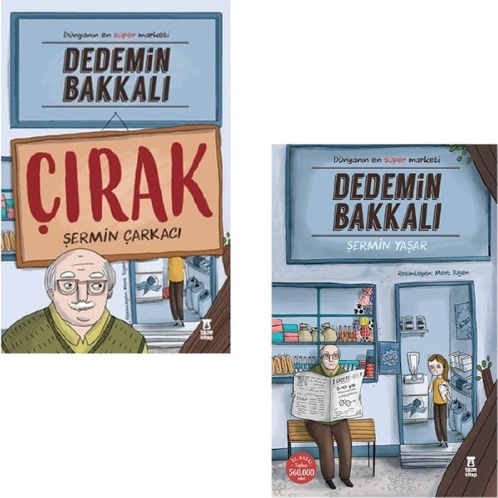 Şermin Yaşar Kitapları - Dedemin Bakkalı + Dedemin Bakkalı Çırak -2 Kitap Çocuk Roman Fiyatı