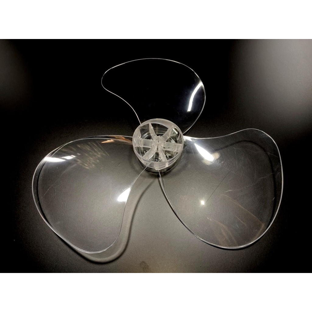 Sern Ufo ATSFI 03 Modele Uyumlu Vantilatör Pervanesi 3 kanat 36cm Sert 16inç Şeffaf - Pervane Diğer Fiyatı