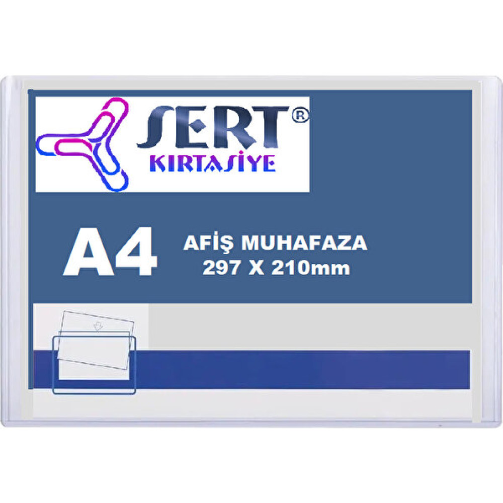 Sert Kırtasiye A4 Afiş Muhafaza 297 x 210 mm 10'lu Laminasyon Sistemi Fiyatı