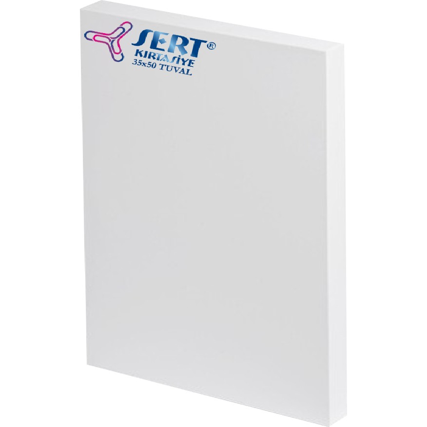 Sert Kırtasiye Tuval 35CM x 50CM Arkadan Zımbalı Tuval 1 Adet Tuval Fiyatı