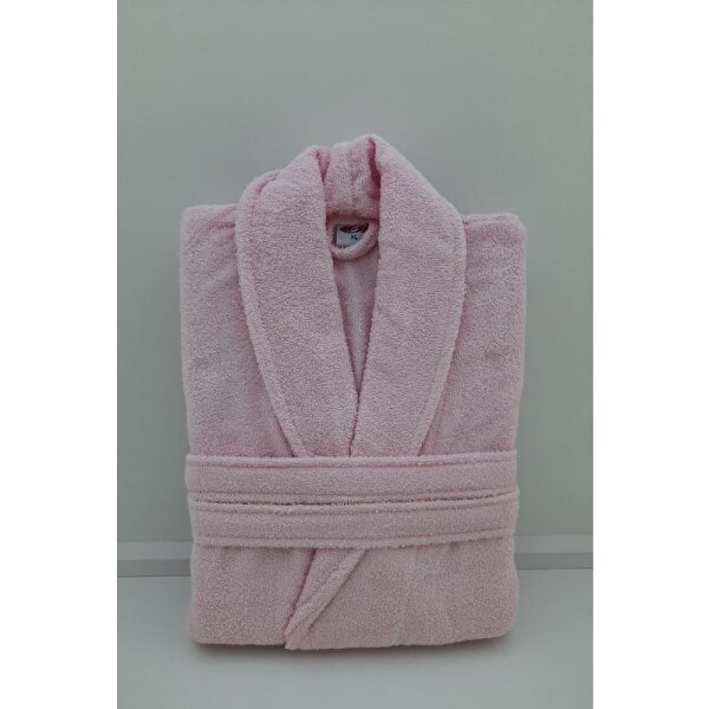 Sertay Havlu %100 Pamuk Bukle Lüks Tek Bornoz S0057 - XL - Pudra Bornoz Fiyatı