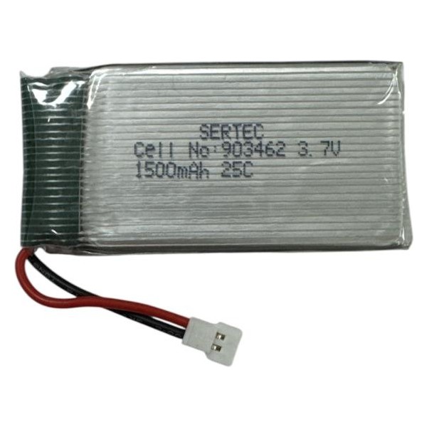 Sertec 903462 3.7V 1500 Mah 25C Drone Pili (Beyaz Soket) Diğer Fiyatı
