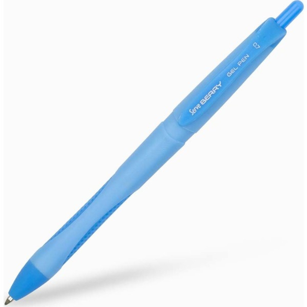 Serve Berry Jel Kalem Pastel 0.7 mm Mavi Jel Mürekkepli (Roller) Kalem Fiyatı
