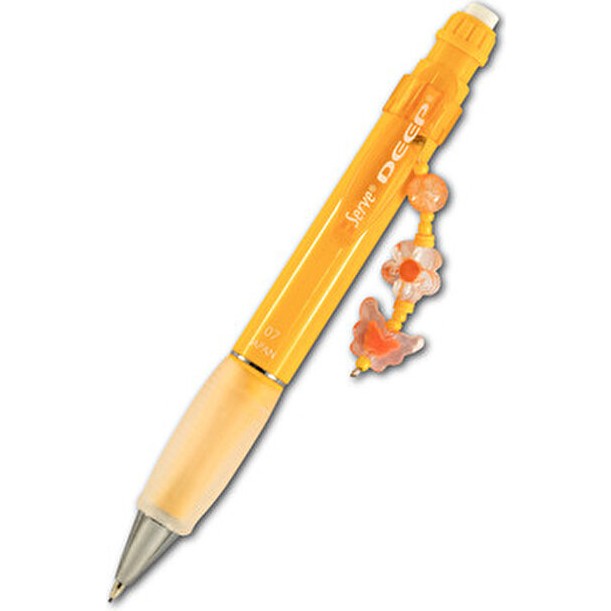 Serve Deep Charm 0.7 mm Hardal Sarısı Mekanik Kurşun Kalem Kauçuk Grip ve Gizlenebilir Metal Uç - Sarı Kalem & Yazı Gereçleri Fiyatı