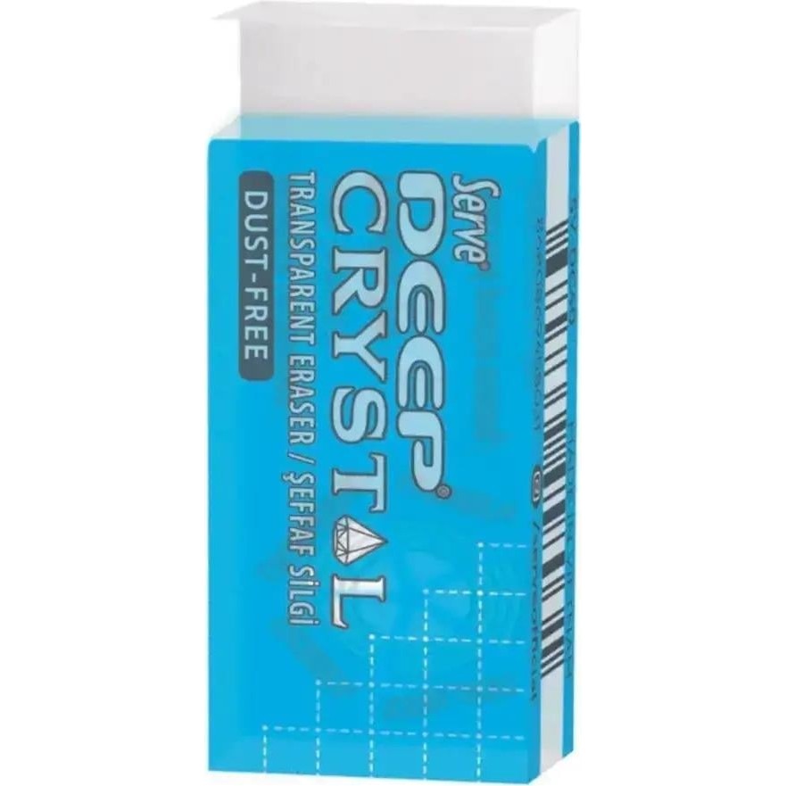 Serve Deep Crystal Şeffaf Büyük Boy Silgi No:30 1 Adet Diğer Fiyatı
