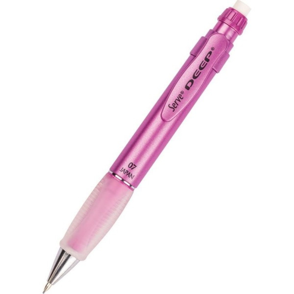 Serve Deep Mekanik Uçlu Kalem 0.7 mm Metalik Prenses Pembe Mekanik Kurşun (Versatil) Kalem Fiyatı