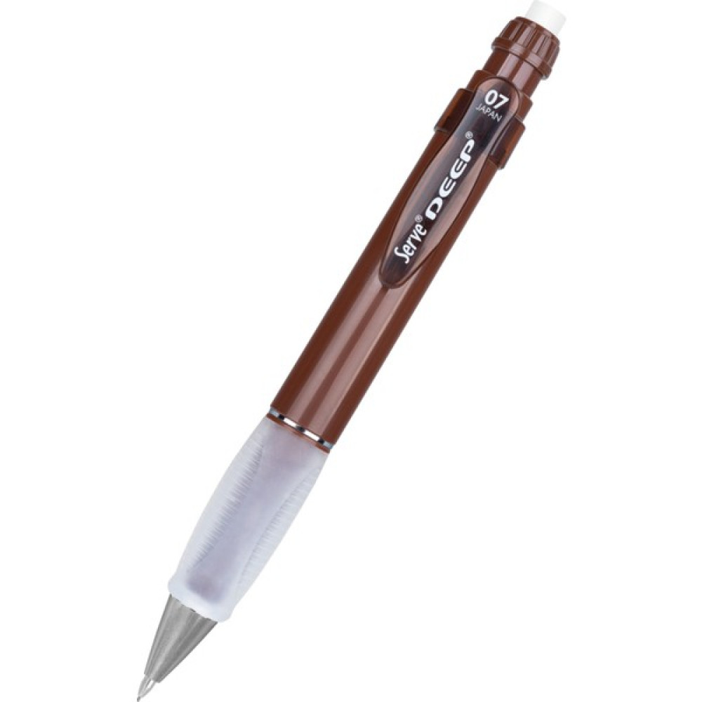 Serve Deep Uçlu Kalem Toprak Tonları 0.7mm - Toprak Kahverengi Mekanik Kurşun (Versatil) Kalem Fiyatı