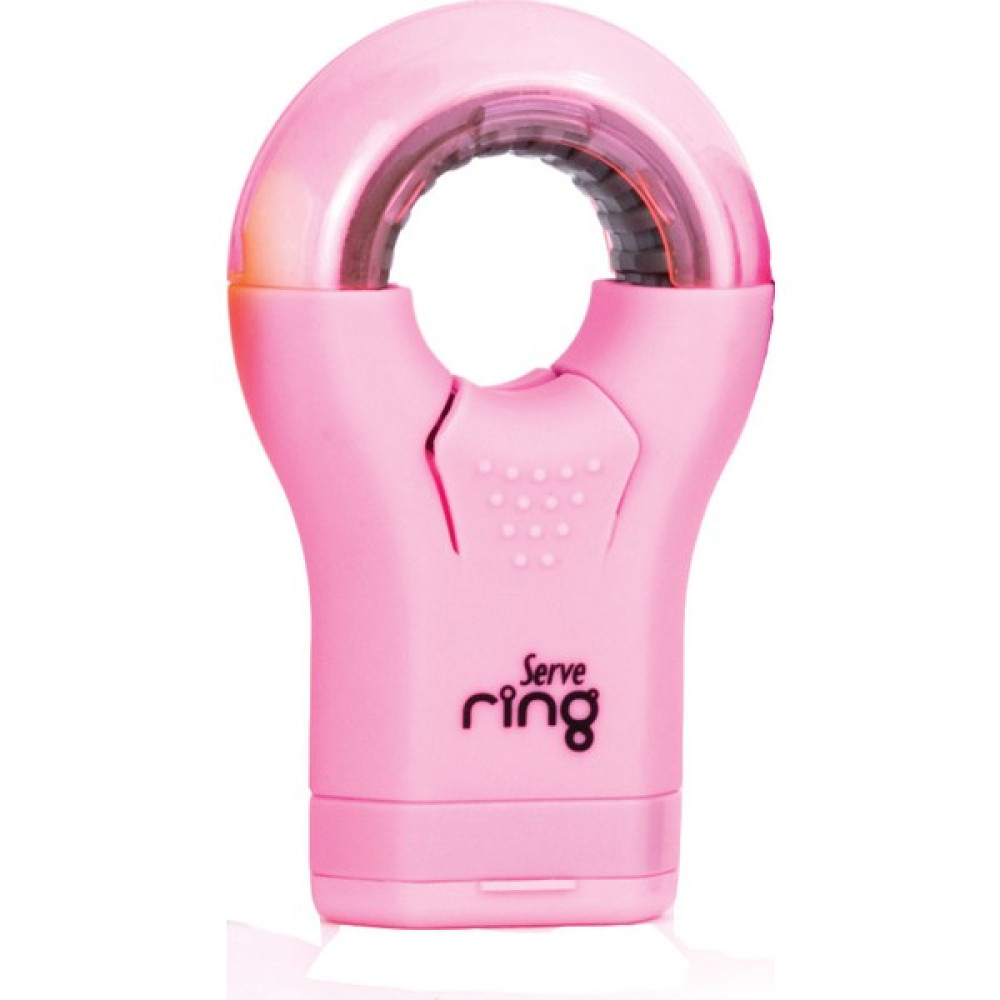 Serve Ring Silgili Kalemtraş Pastel Pembe - Şeker Pembe Silgi Fiyatı