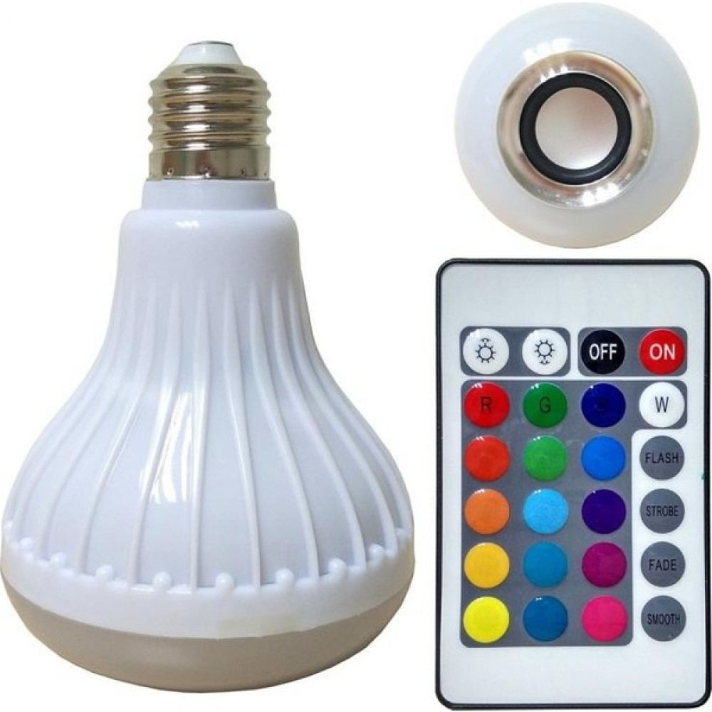 Sesay Bluetooth Hoparlör Led Ampül Lamba - Renkli Led Aydınlatmalar Fiyatı