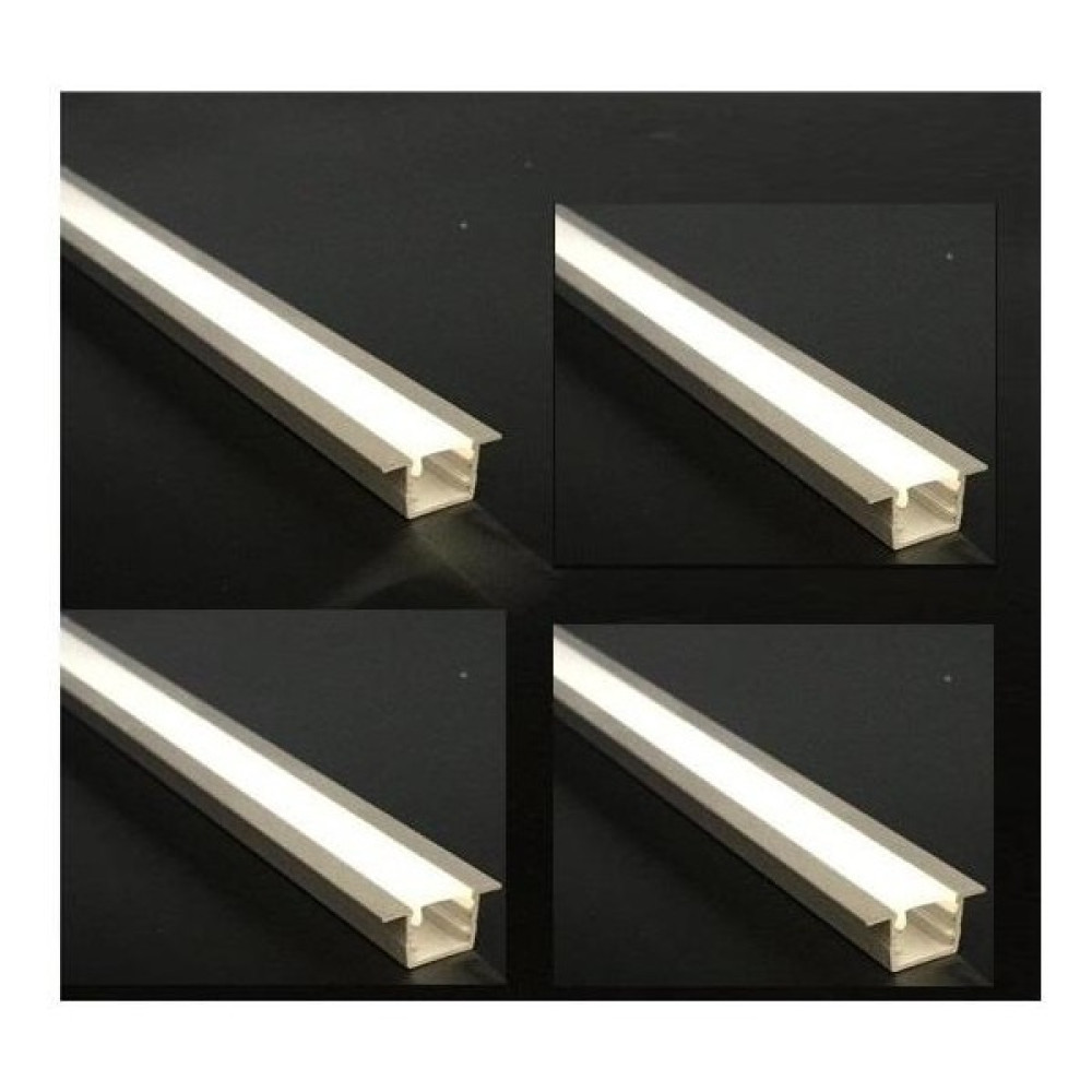 Sese 12MT Alüminyum LED Kanalı, LED Profili , Şerit LED Kanalı Boş Kasa 72404010203X4 - Beyaz Armatür Fiyatı