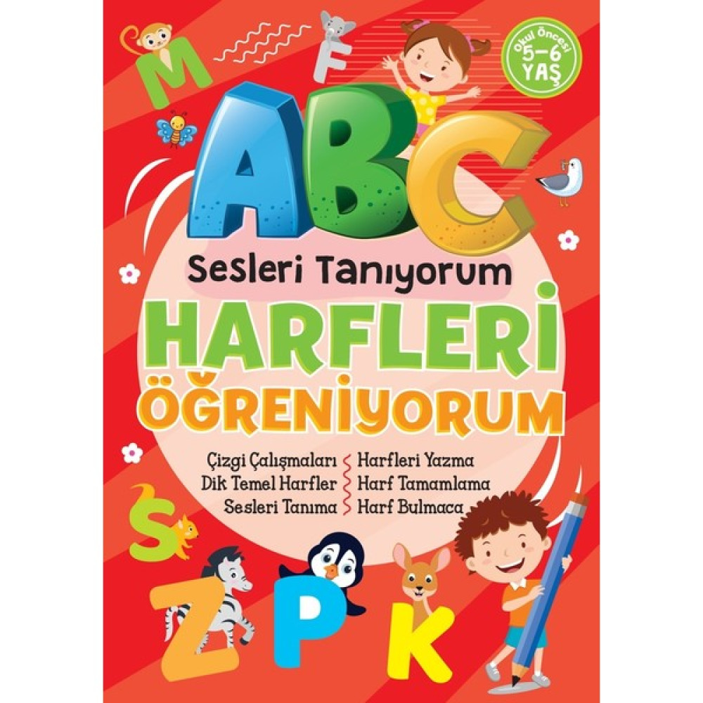 Sesleri Tanıyorum Harfleri Öğreniyorum Zihinsel Gelişim Kitapları Fiyatı