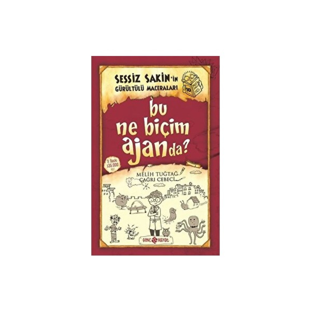 Sessiz Sakin’in Gürültülü Maceraları 10 - Bu Ne Biçim Ajanda? - Karton Kapak Çizgi Roman & Mizah Fiyatı