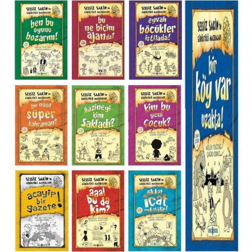 Sessiz Sakinin Gürültülü Maceraları Karton Kapak 10 Kitap Set Çocuk Öykü Fiyatı